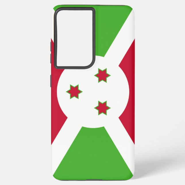 Coque Samsung Galaxy Samsung Galaxy S21 Ultra Coque avec drapeau du Bur (Verso)