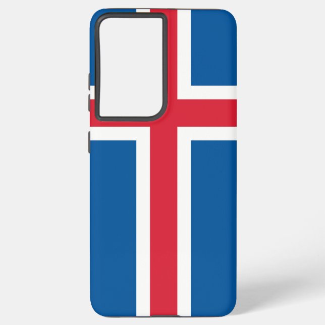 Coque Samsung Galaxy Samsung Galaxy S21 Ultra Coque avec drapeau island (Verso)
