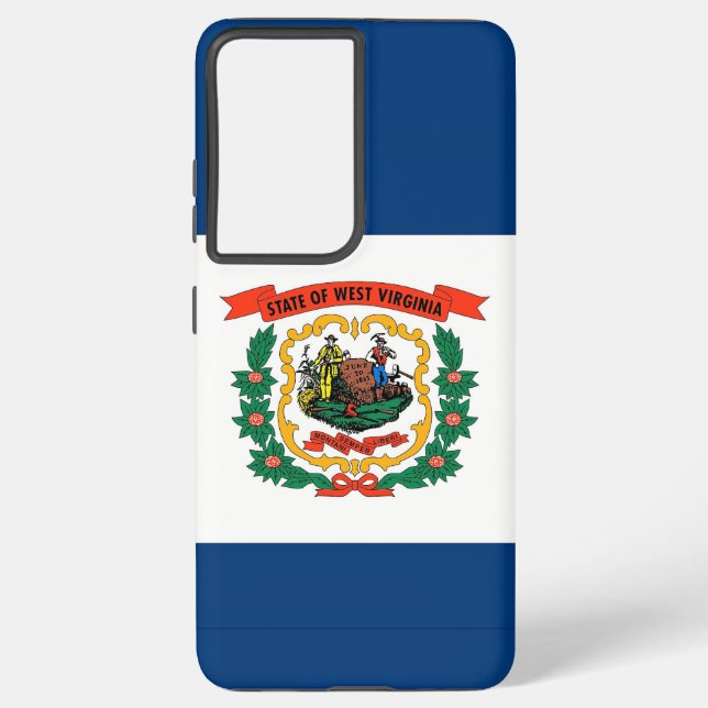 Coque Samsung Galaxy Samsung Galaxy S21 Ultra Coque West Virginia (Verso)