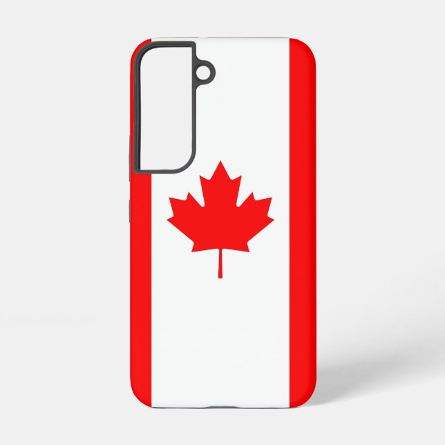 Coque Samsung Galaxy Samsung Galaxy S22 Coque Drapeau du Canada (Verso)