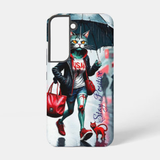 Coque Samsung Galaxy Samsung Galaxy S22 gentil coque de chat
