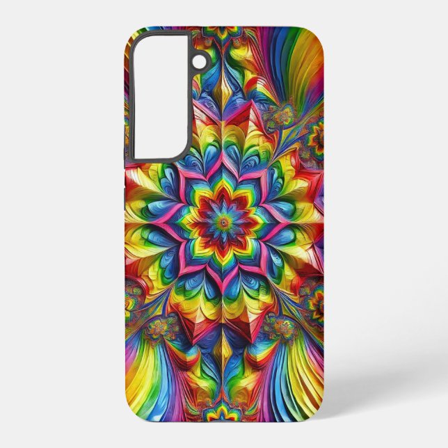 Coque Samsung Galaxy Samsung Galaxy S22 Plus Coque couleur LGBT (Verso)