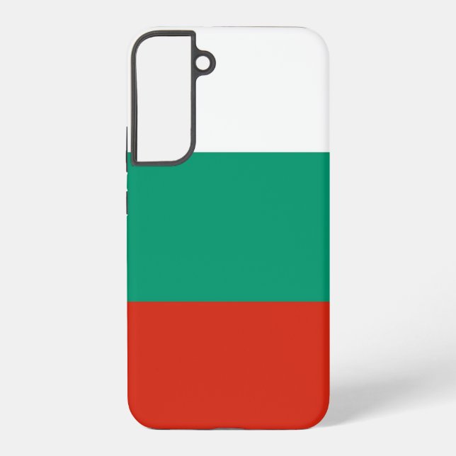 Coque Samsung Galaxy Samsung Galaxy S22 Plus Coque Drapeau de Bulgarie (Verso)