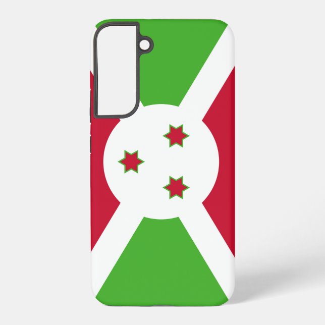 Coque Samsung Galaxy Samsung Galaxy S22 Plus Coque Drapeau du Burundi (Verso)