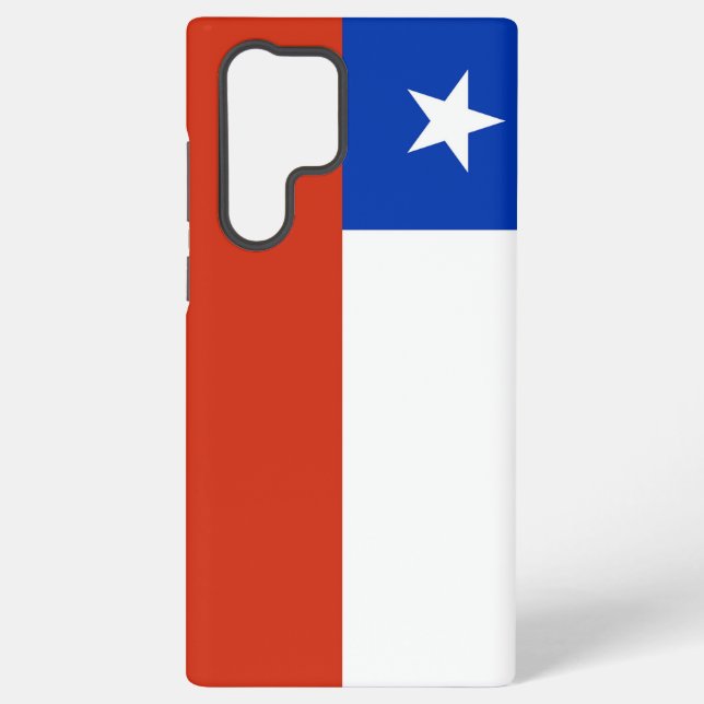 Coque Samsung Galaxy Samsung Galaxy S22 Ultra Coque avec drapeau du Chi (Verso)