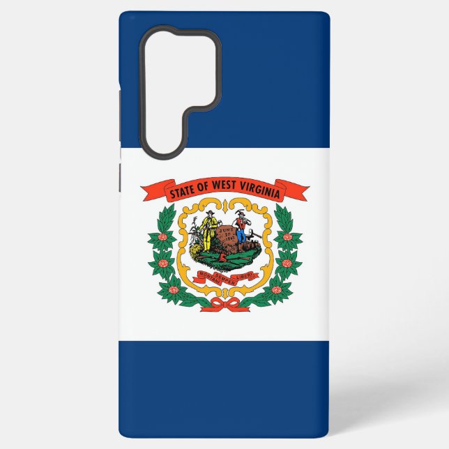 Coque Samsung Galaxy Samsung Galaxy S22 Ultra Coque West Virginia State (Verso)