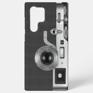 Coque Samsung Galaxy Samsung S22 Ultra case with a vintage camera
