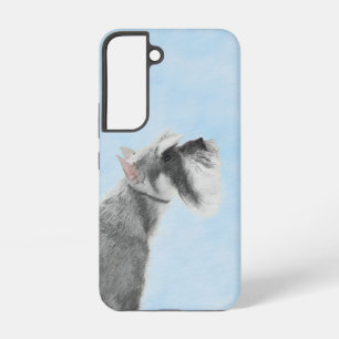 Coque Samsung Galaxy Schnauzer (Géant, Standard)  Peinture - Art Canin