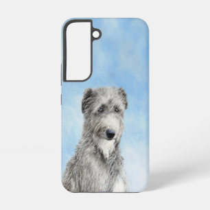 Coque Samsung Galaxy Scottish Deerhound Paining - Original Dog Art