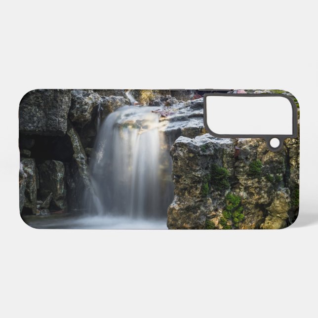 Coque Samsung Galaxy Serenity Spa Falls Samsung Téléphone Case (Verso Horizontal)