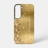 Signature girly pailletée or