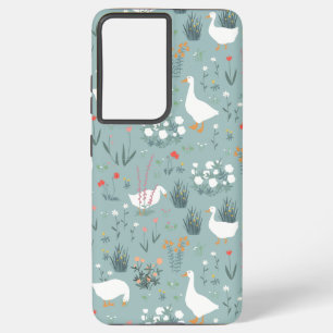 Coque Samsung Galaxy Simple Motif d'oie mignonne