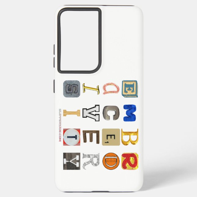 Coque Samsung Galaxy SlipperyJoe embrasse la métaphore de la diversité  (Verso)