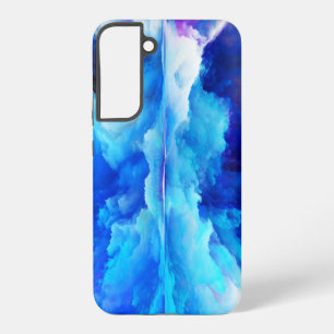 Coque Samsung Galaxy SlipperyJoe's abstrait nuage artwork coloré surr