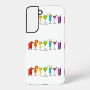 Coque Samsung Galaxy SlipperyJoe's Cheers alcool cocktail orgueil neon 