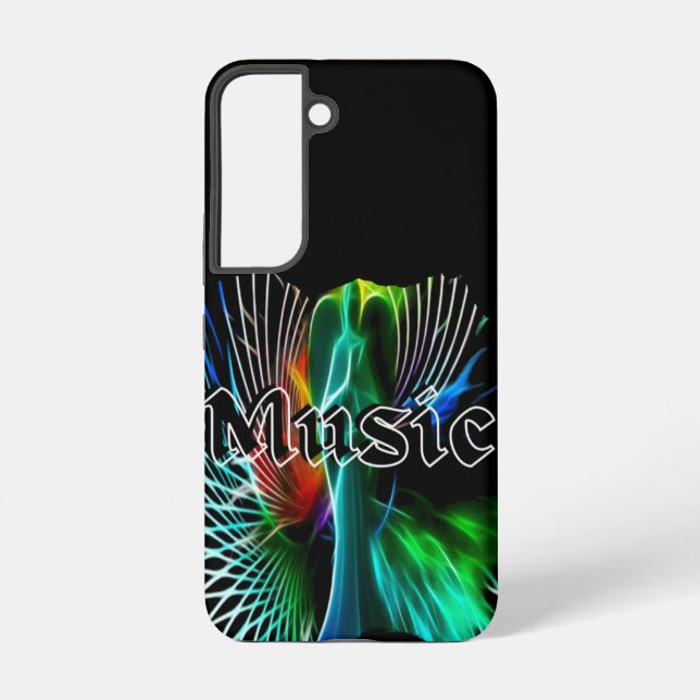 Coque Samsung Galaxy Sons musicaux modernes (Verso)
