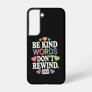 Coque Samsung Galaxy Soyez des mots gentils ne remuez pas drôle
