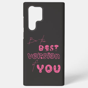 Coque Samsung Galaxy Soyez la meilleure version de vous-même, joli chat