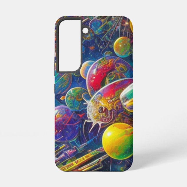 Coque Samsung Galaxy Space Race Samsung S22 phone case (Verso)