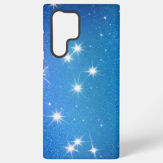 Coque Samsung Galaxy Starry Night Glittering Galaxy Phone Case (Verso)