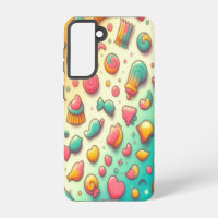 Sucres de dessin multicolores rétro