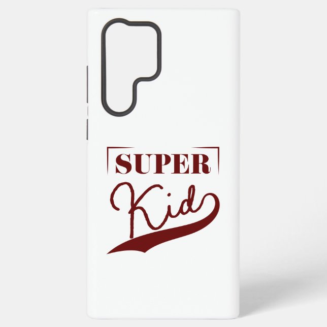 Coque Samsung Galaxy Super Kid (Verso)