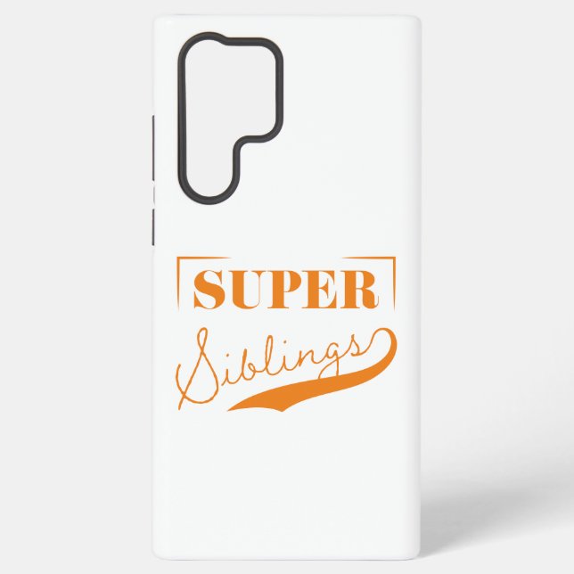 Coque Samsung Galaxy Super sibling (Verso)