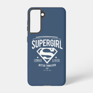 Coque Samsung Galaxy Supergirl mieux que jamais Retro Graphic
