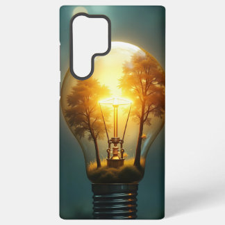 Coque Samsung Galaxy Surreal Light Bulb Samsung Cover 
