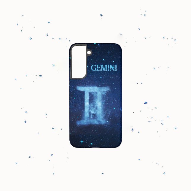 Coque Samsung Galaxy SYMBOLE Zodiaque Gemini (Créateur téléchargé)