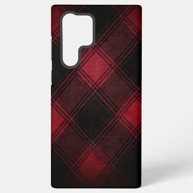 Coque Samsung Galaxy Tartan de Bourgogne (Verso)