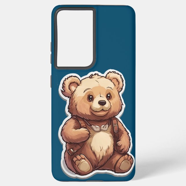 Coque Samsung Galaxy Teddy Bear (Verso)