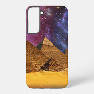 Coque Samsung Galaxy tempête cosmique au-dessus de l'égypte