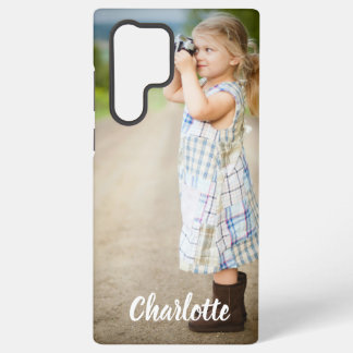 Coque Samsung Galaxy Texte photo personnalisé