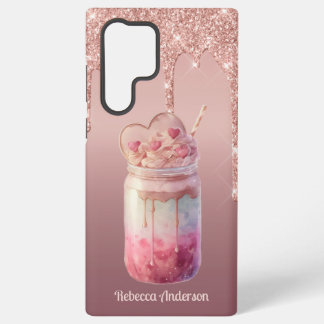 Coque Samsung Galaxy Thé à bulles de boba dessert délicieux