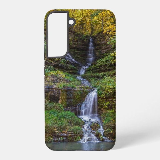 Coque Samsung Galaxy Thunder Falls Peintre Samsung Téléphone Case (Verso)