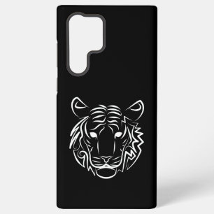 Coque Samsung Galaxy Tigre tribal noir et blanc
