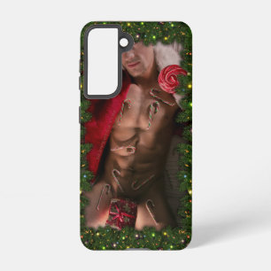 Coque Samsung Galaxy Torse masculin de SlipperyJoe's six pack ventre nu