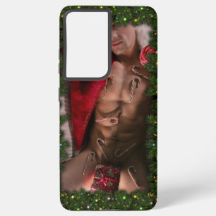 Coque Samsung Galaxy torse masculin six pack ventre nu de SlipperyJoe