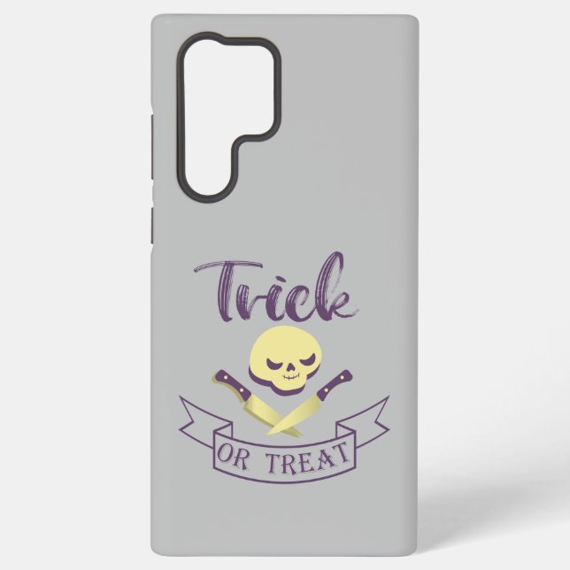 Coque Samsung Galaxy Tracer ou traiter les arêtes du crâne Ruban d'Hall (Verso)
