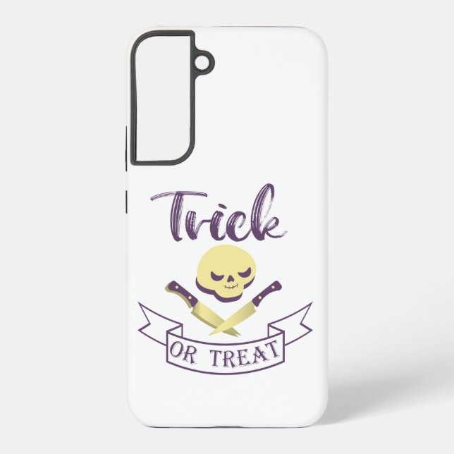 Coque Samsung Galaxy Tracer ou traiter les arêtes du crâne Ruban d'Hall (Verso)