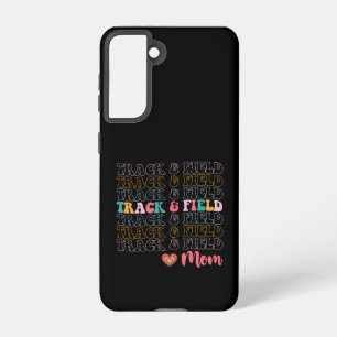 Coque Samsung Galaxy Track And Field Mom Super Courir la fête des mères