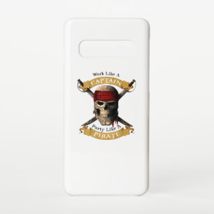 Coque Samsung Galaxy S10 Travailler Comme Une Partie De Capitaine Comme Un 
