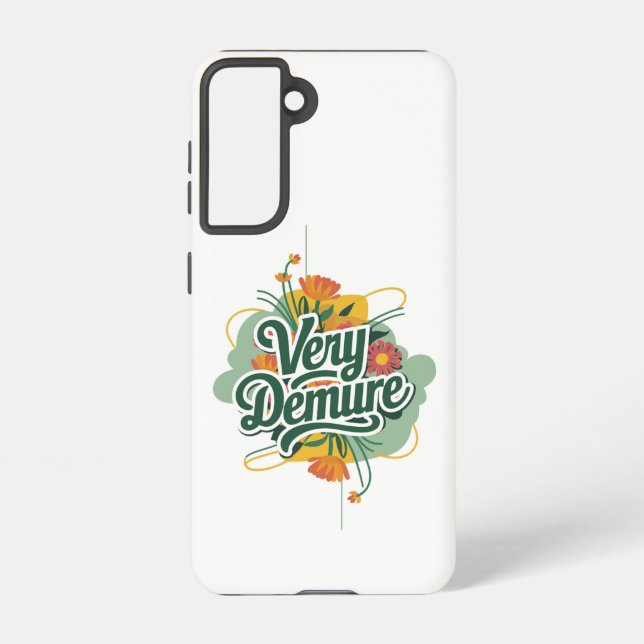 Coque Samsung Galaxy Très Démocratique Tendance Très Minutieuse Démocra (Verso)