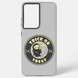 Coque Samsung Galaxy Trick ou traiter Halloween griffeur caractère