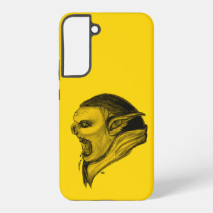 Coque Samsung Galaxy Troll en noir et jaune