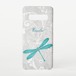 Coque Samsung Galaxy S10 Turquoise Dragonfly Personnaliser Samsung Galaxy C