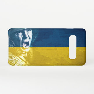 Coque Samsung Galaxy S10 Ukraine Peace Soldier at War
