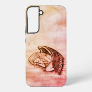 Coque Samsung Galaxy Un ange endormi sur les nuages du ciel