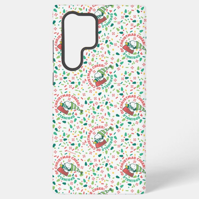 Coque Samsung Galaxy Un clin d'oeil à Noël Motif (Verso)